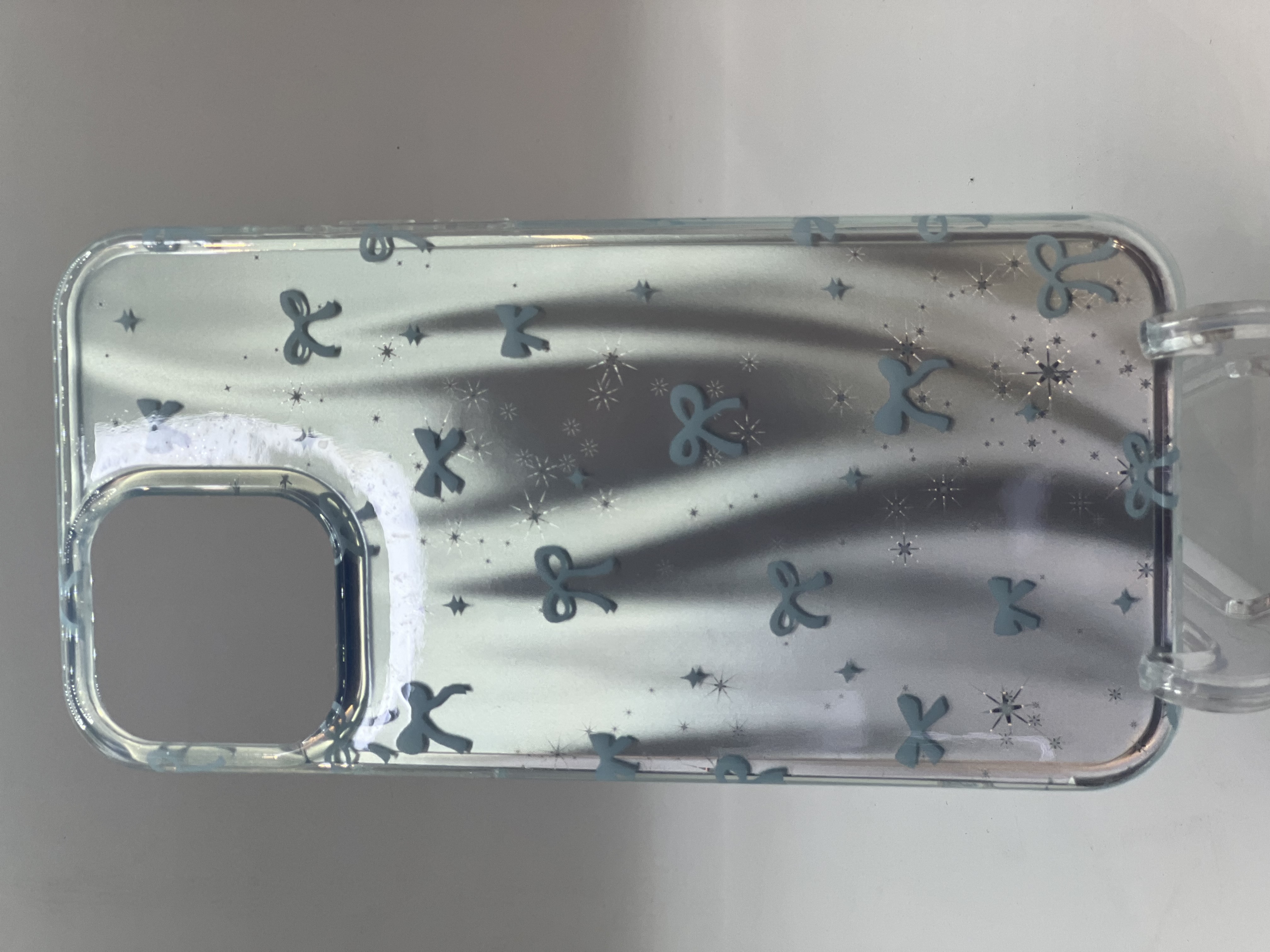 پاپیون holographic آبی iphone